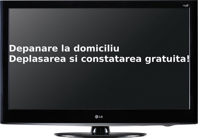 Reparatii televizoare LED, LCD si OLED la domiciliu